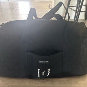 NWT Large Vera Bradley Duffle. Initial r